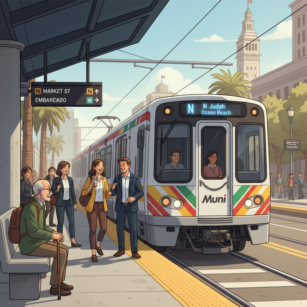 SF Transit Advisory: Riders Adapt with Real-Time Tools
