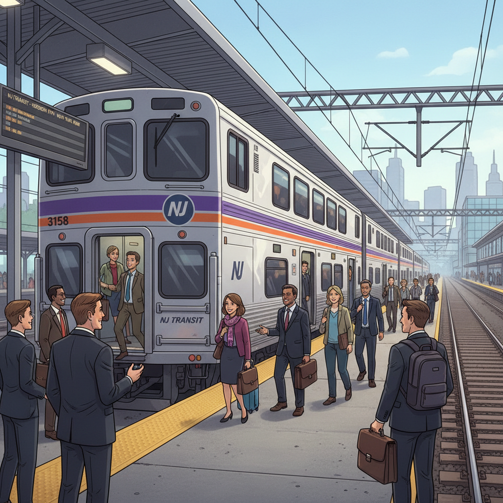 Jonas Brothers Bring Joy to NYC-NJ Transit Riders