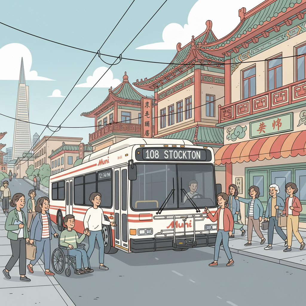 SF Muni Connects Riders to Lunar New Year Celebration