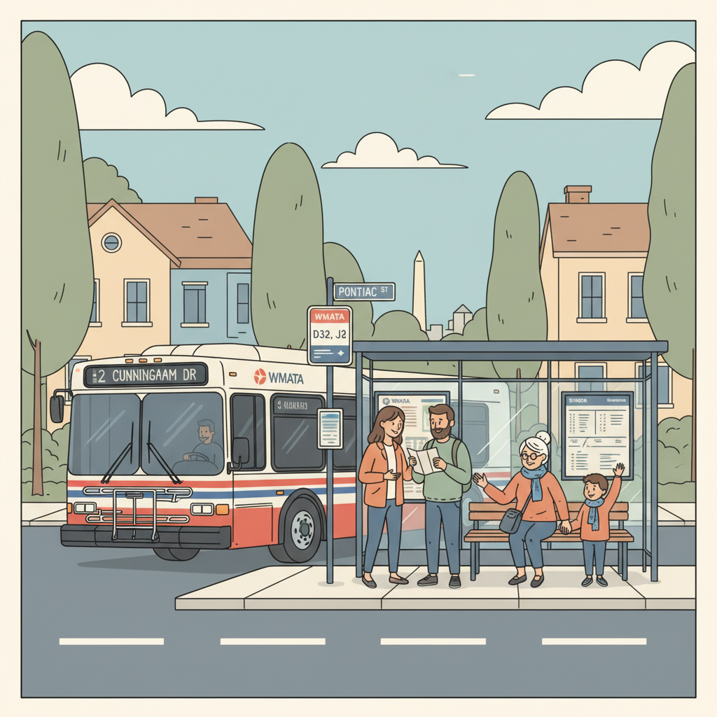 WMATA Relocates Bus Stop to Improve DC-MD-VA Service