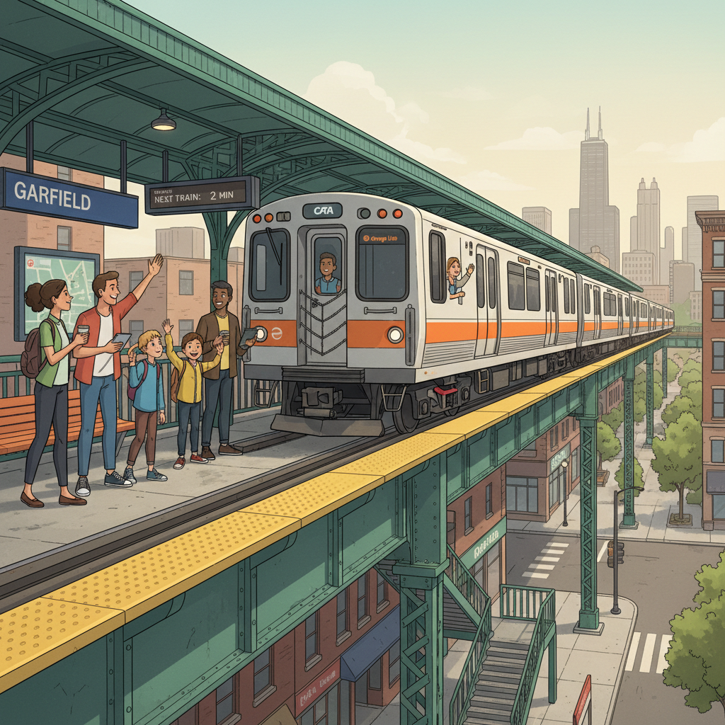 Chicago Orange Line Adapts Service During Track Work