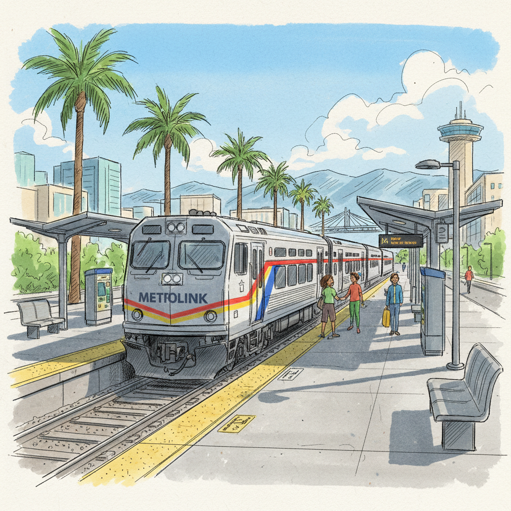 LA Metrolink Cuts Fares 50% for Low-Income Riders