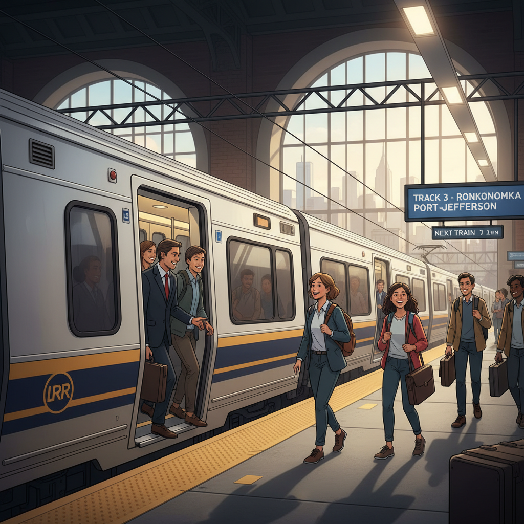 NYC LIRR Pledges Car-Free Day for Cleaner Air