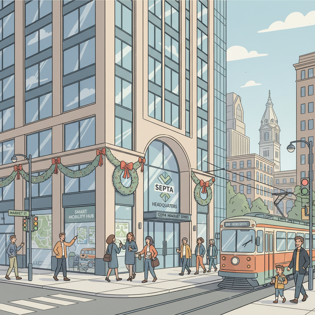 SEPTA Opens Holiday Pop-Up Store in Philadelphia