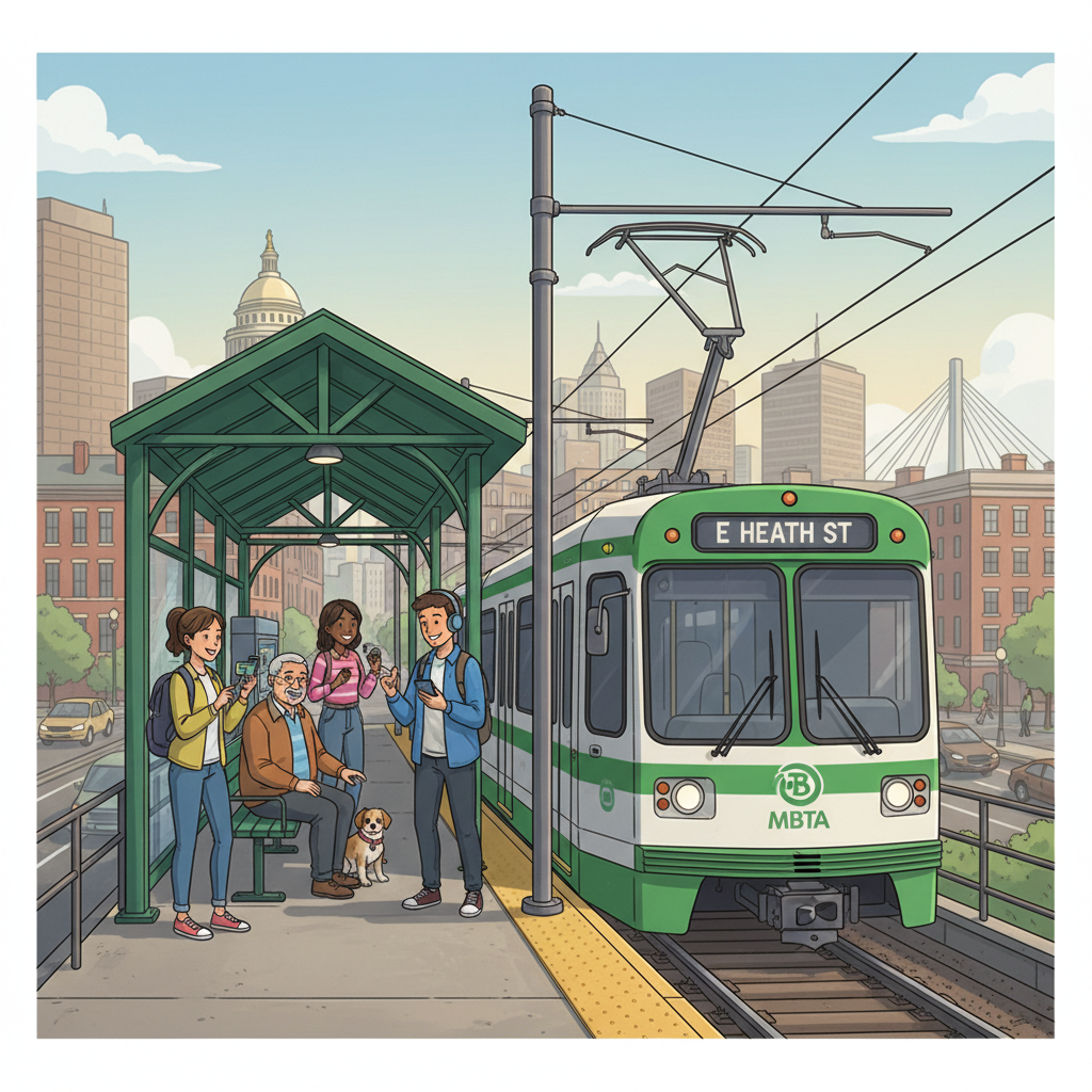 Boston Green Line C Branch Back on Track