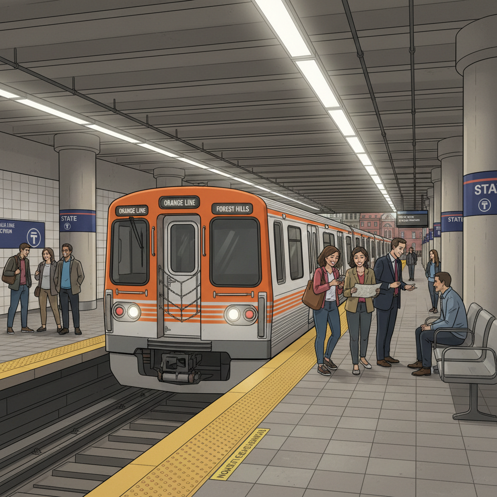 Boston Orange Line Adapts After Medical Emergency