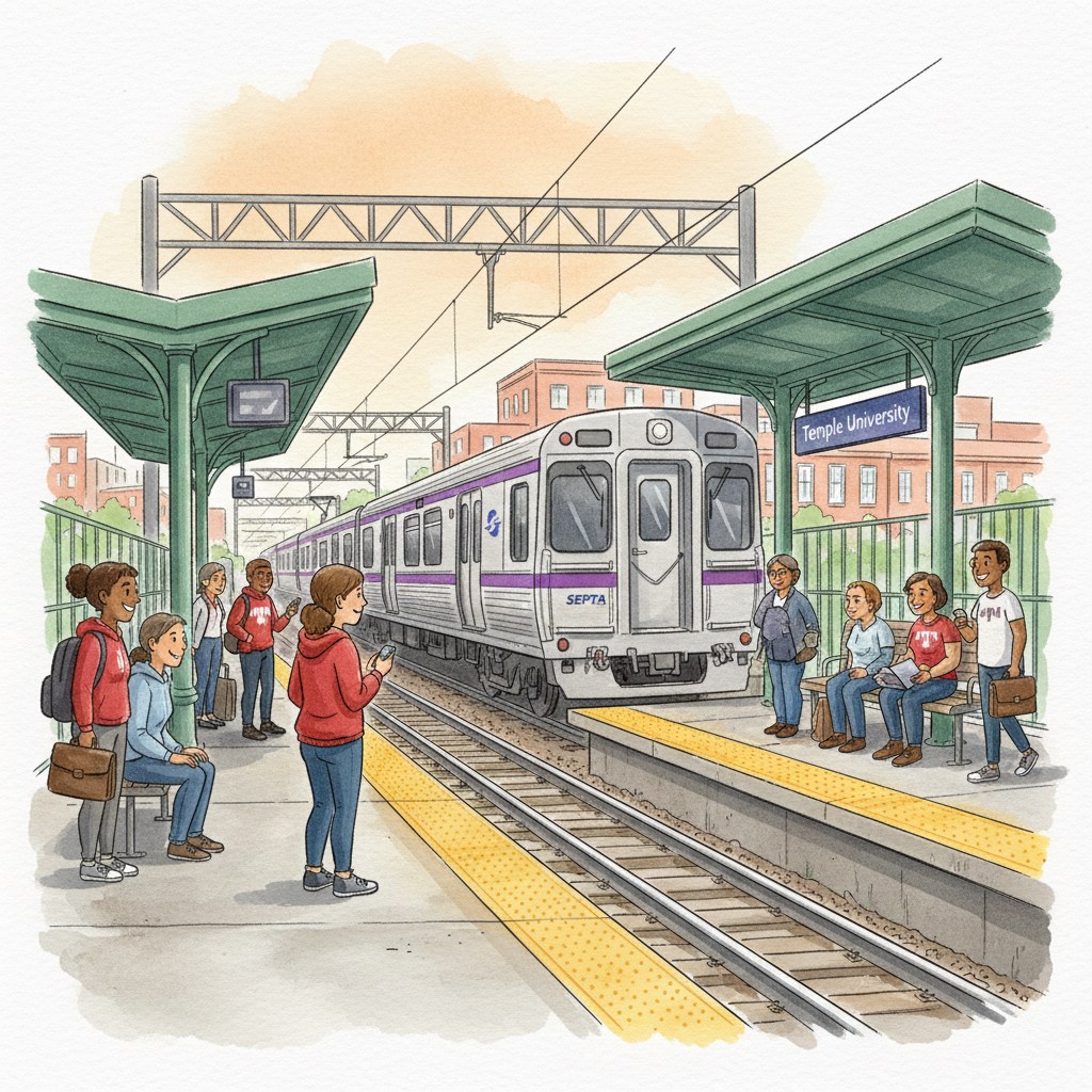 Philadelphia Rail Delay Shows Real-Time Data at Work