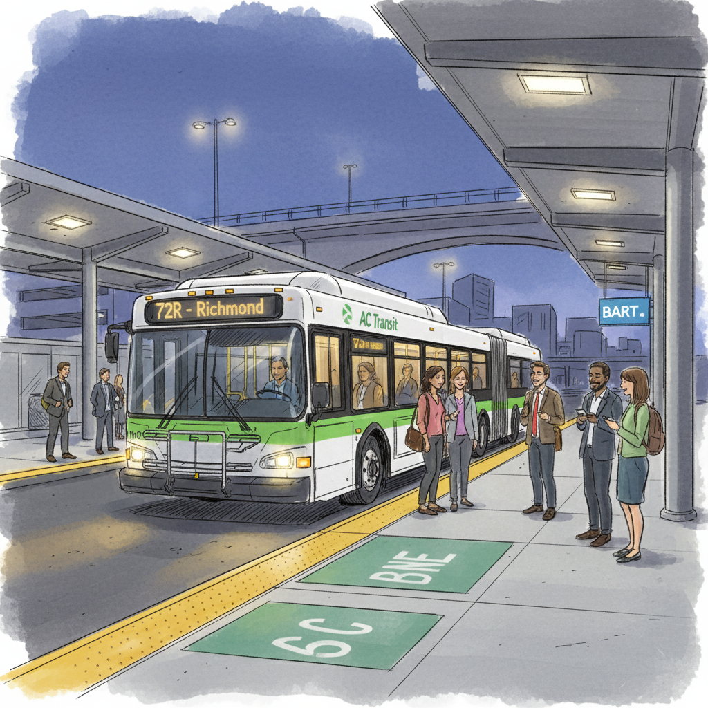 SF Bay AC Transit Adapts to Evening Service Gap