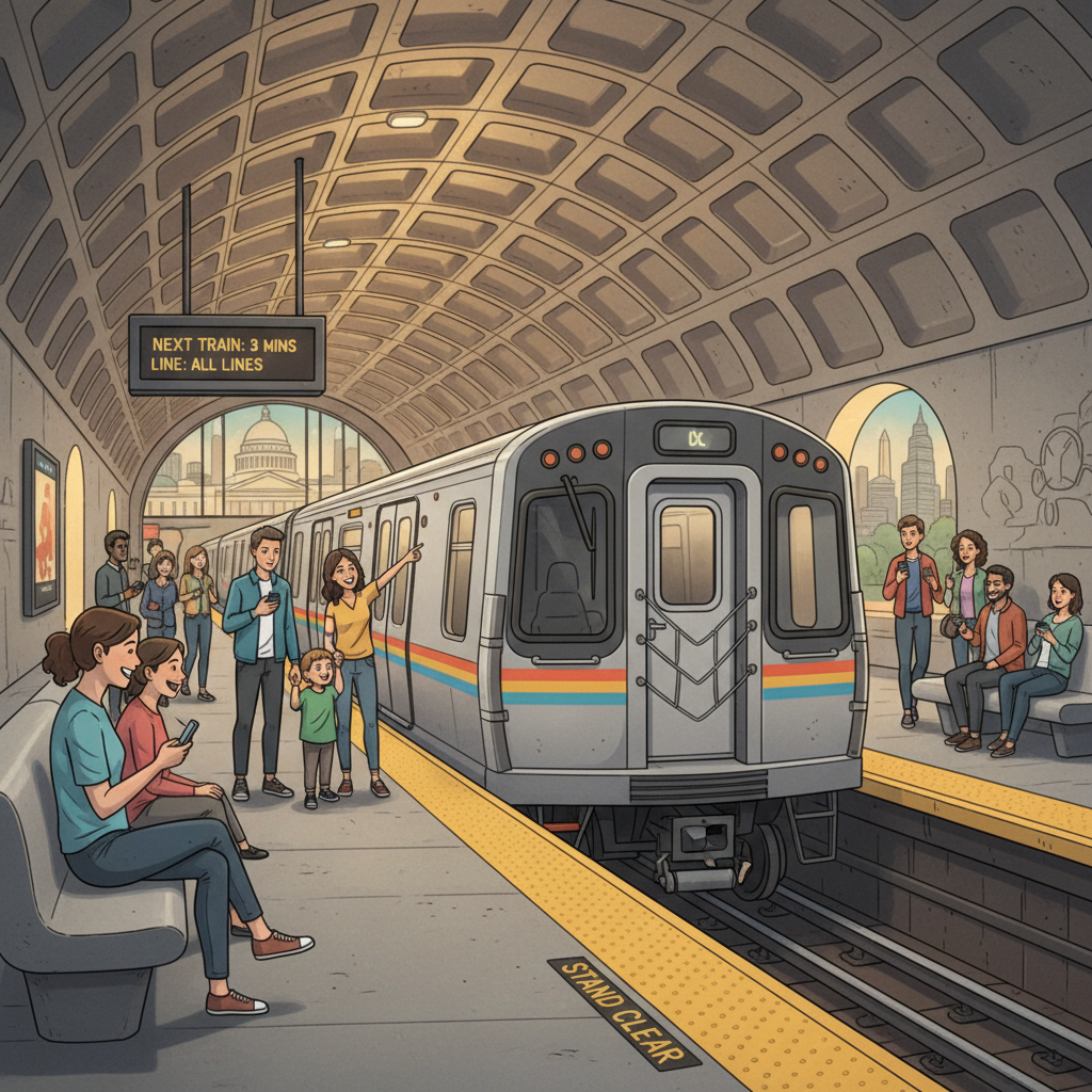 DC-Maryland-Virginia Metro Investigates Service Delays