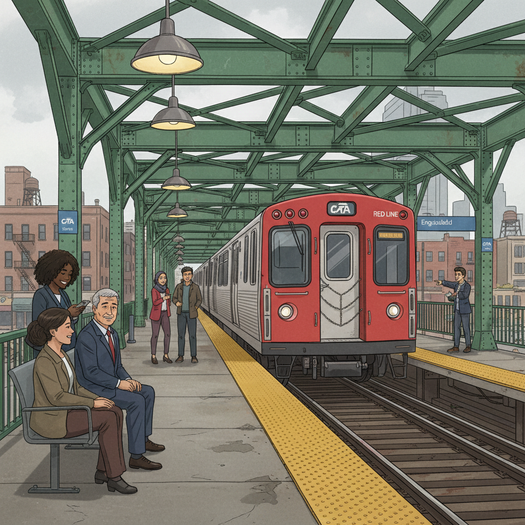 Chicago Red Line Track Work Brings Service Upgrades