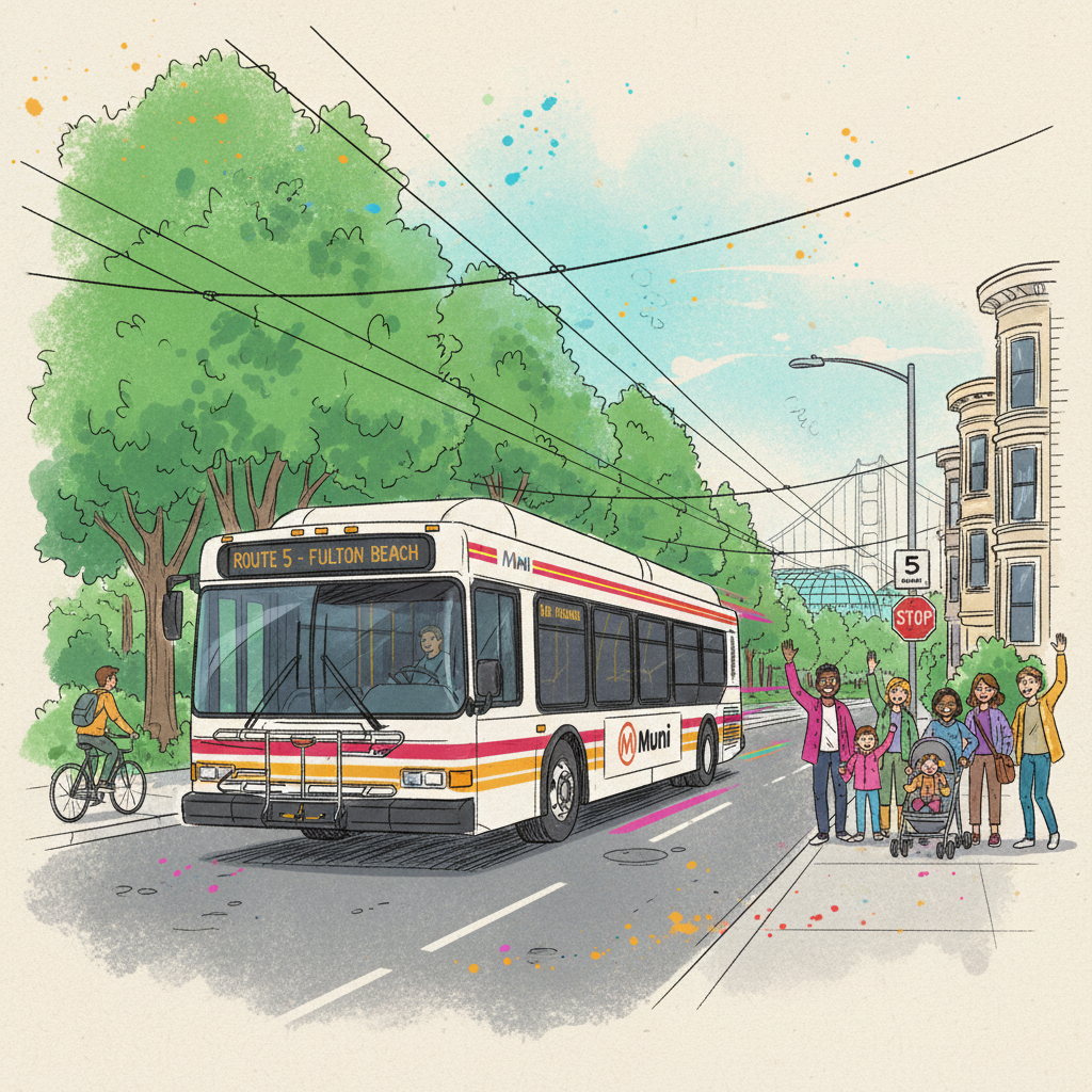 SF Muni Adapts Routes for Park Race Sunday