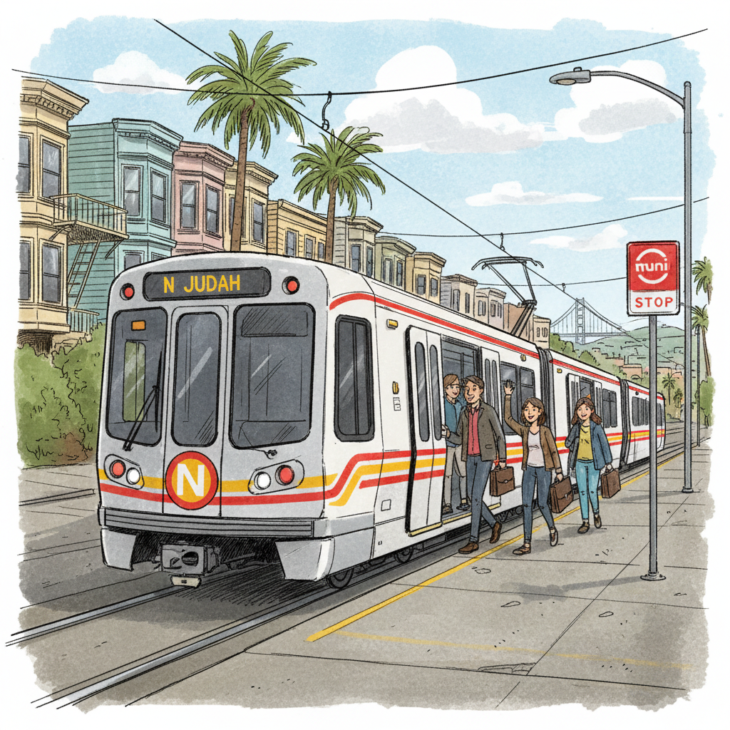 SF N Judah Returns to Normal Service