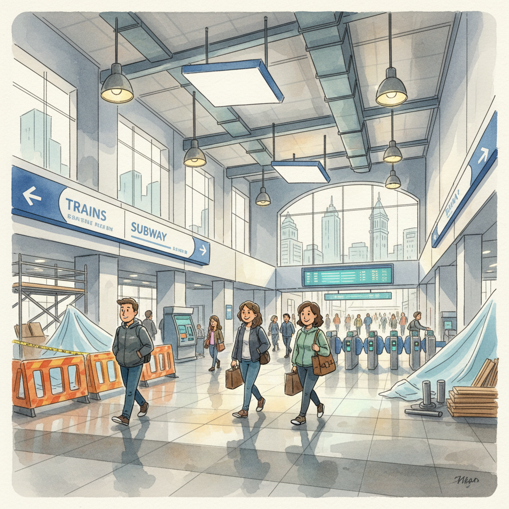 Back Bay Station Renovation Begins in Boston