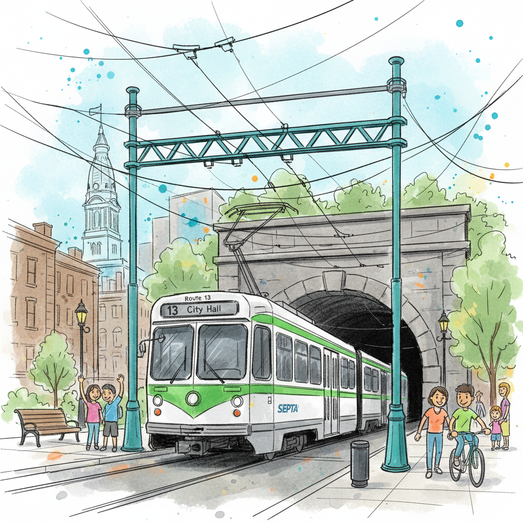Philadelphia Trolley Tunnel Reopens After Major Upgrade