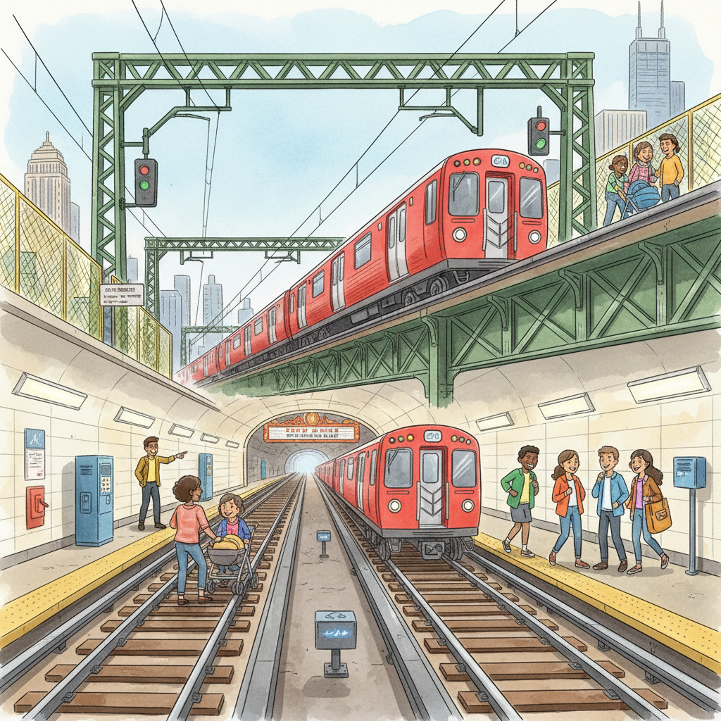 Chicago Red Line Adapts After Track Incident