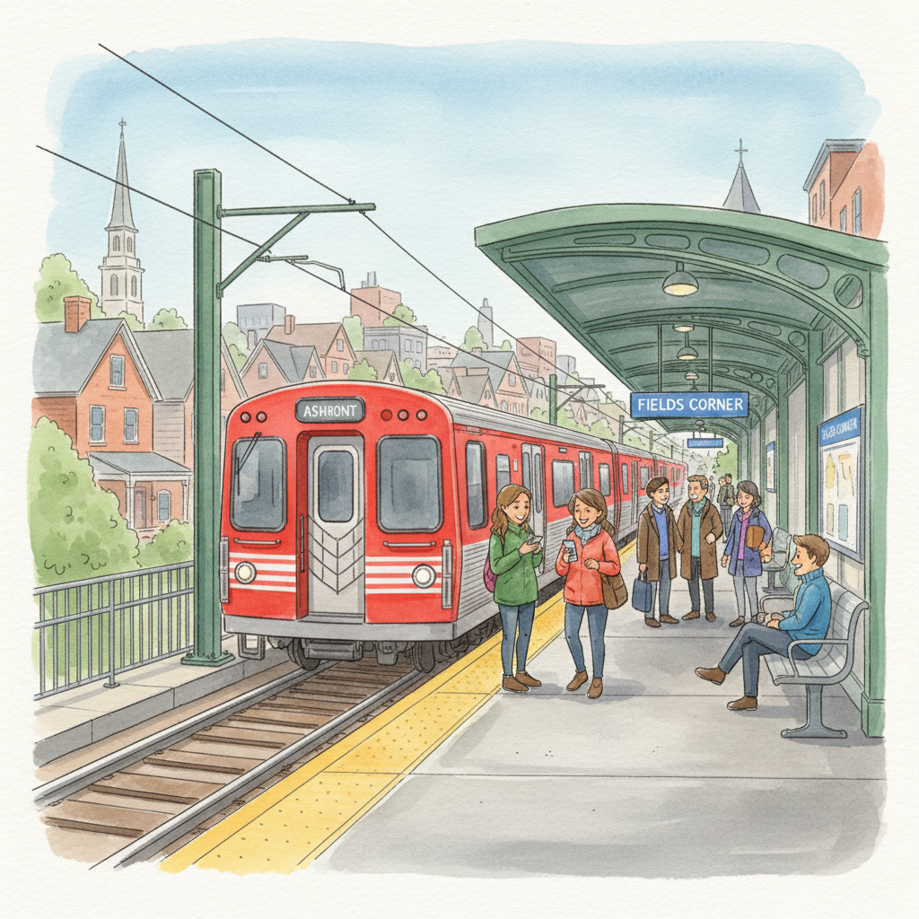 Boston Red Line Adapts After Fields Corner Delay
