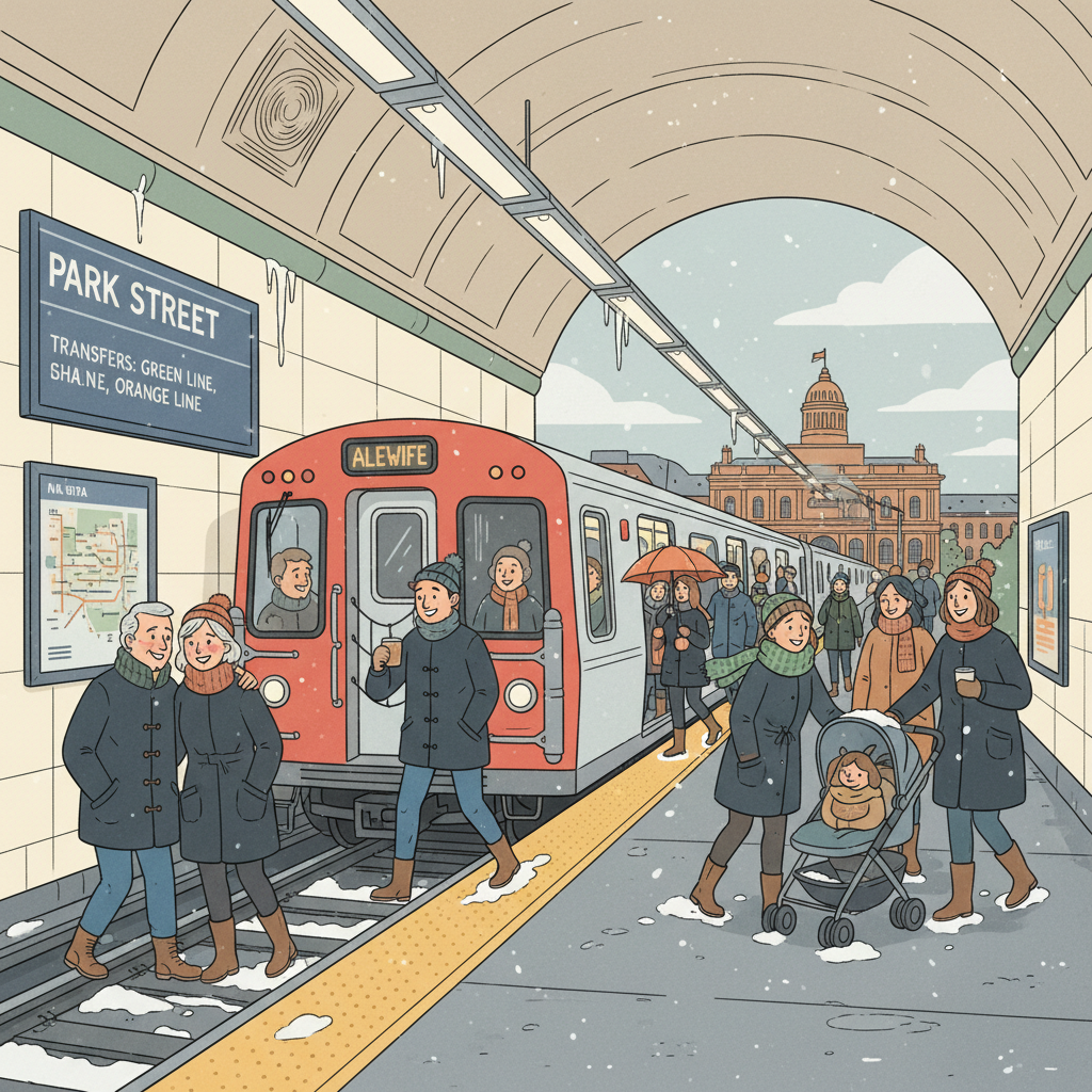 Boston MBTA Preps for Cold — Crews Work to Keep Transit Moving