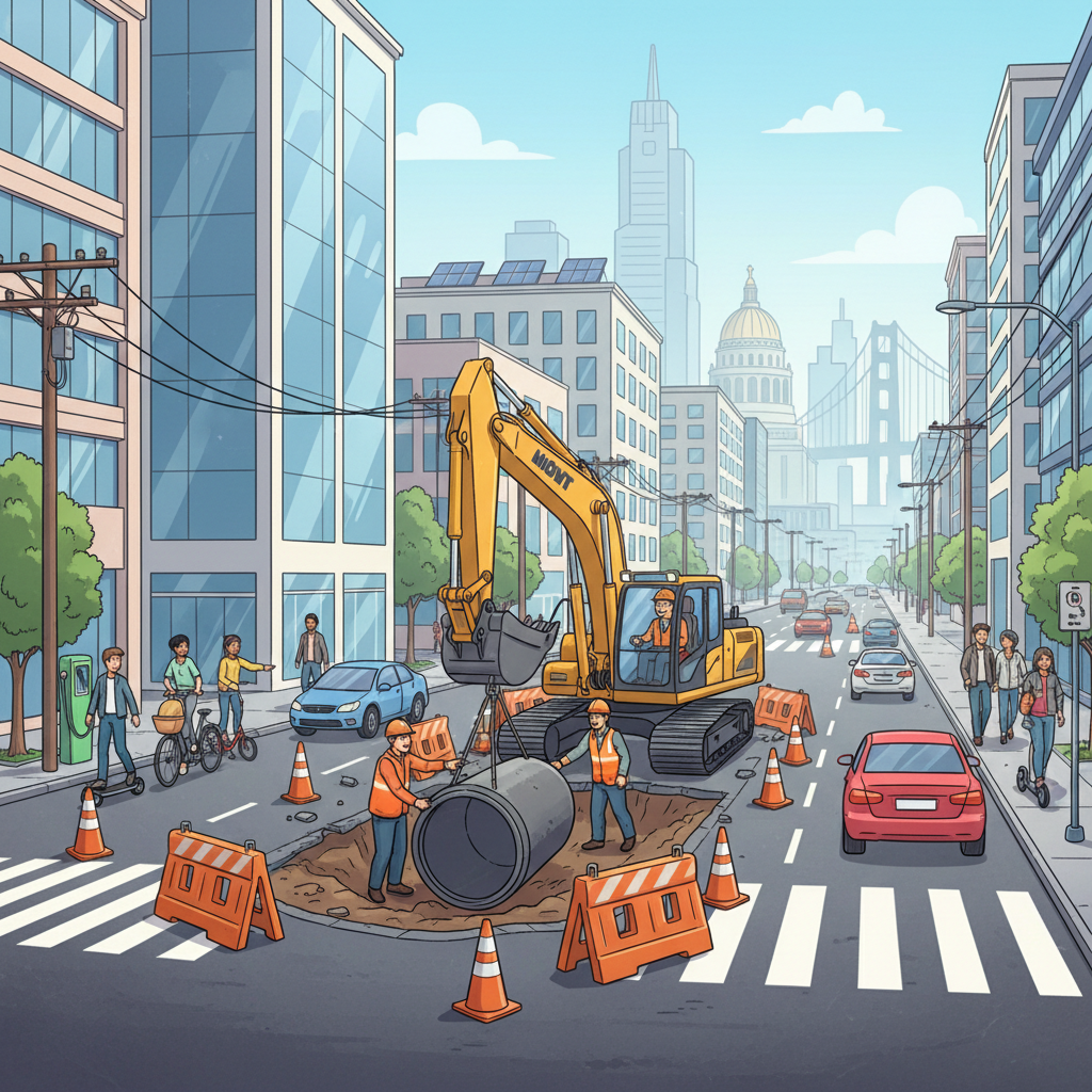 SF Bay Area Road Closes for Flood Prevention Upgrade