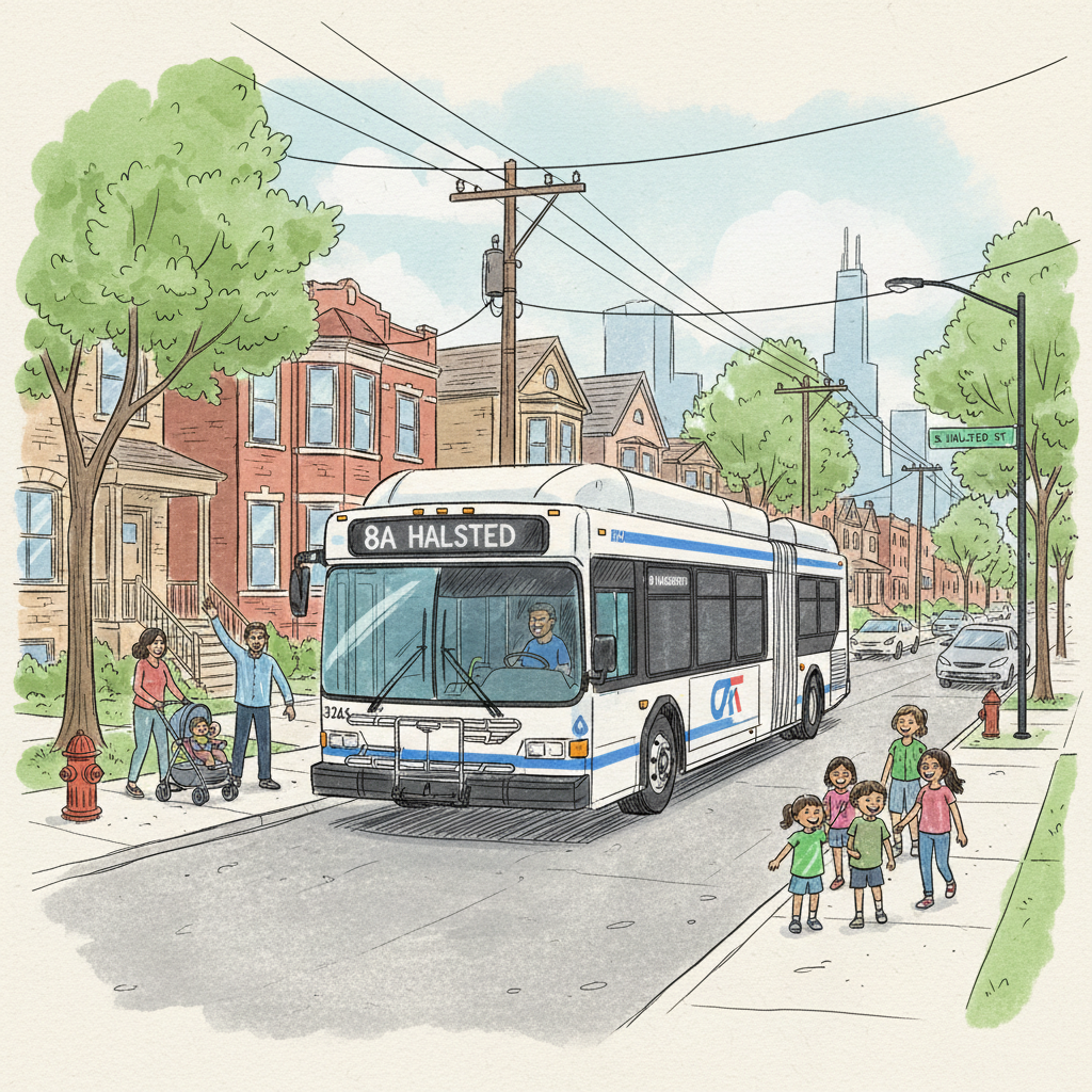 Chicago CTA Route 4 Adapts to Keep South Side Moving