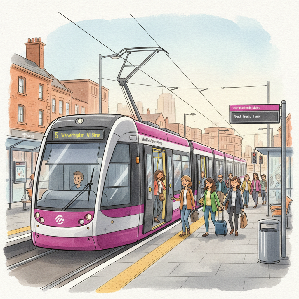 West Midlands Metro Delivers 8-Minute Service