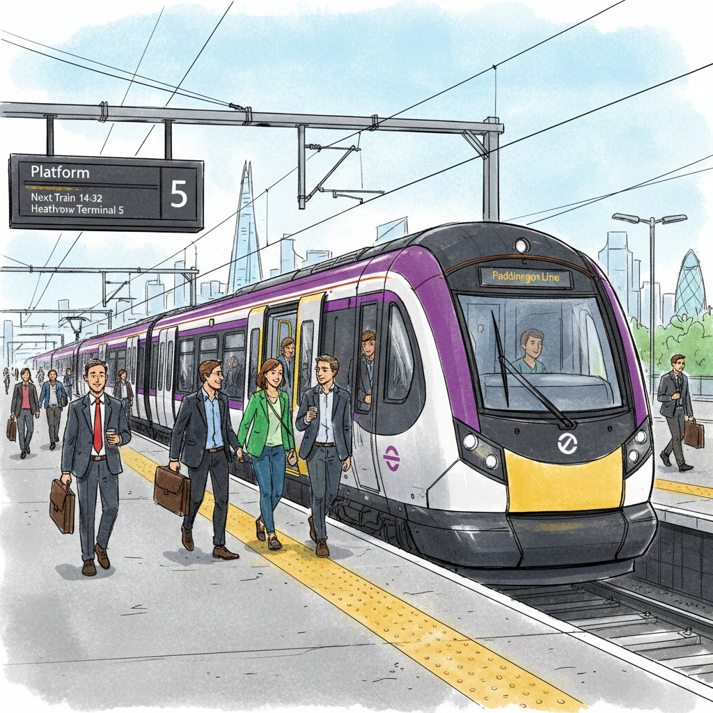 London Rail Turns Commute Time Into Opportunity