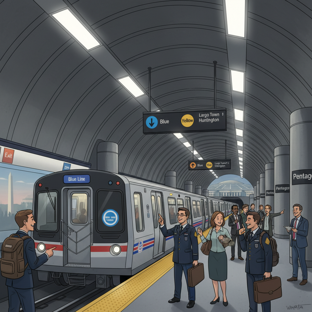 DC Metro Blue, Yellow Lines Back on Track