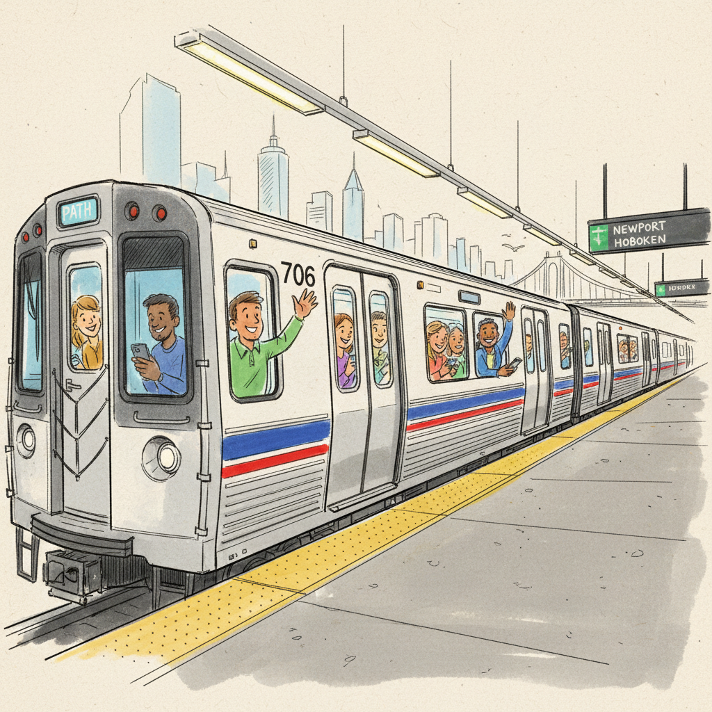 NYC-NJ PATH Riders Can Now Report Train Cleanliness