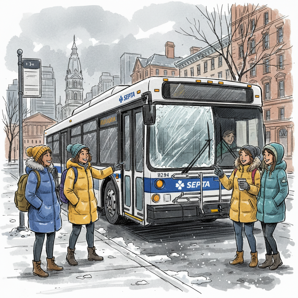 Arctic Blast Tests Philadelphia Transit Resilience