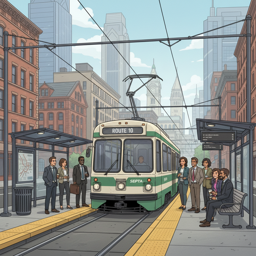 Philadelphia Trolleys Suspended — Crews Work to Restore