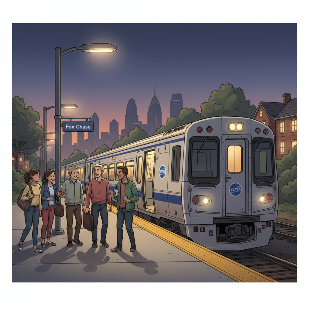 Philadelphia SEPTA Works to Restore Fox Chase Service