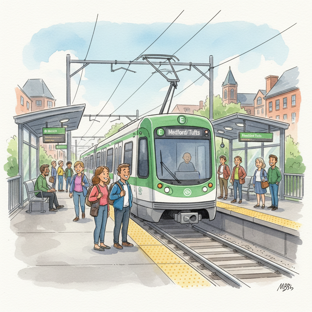 Boston Green Line Crews Restore Service After Signal Issue