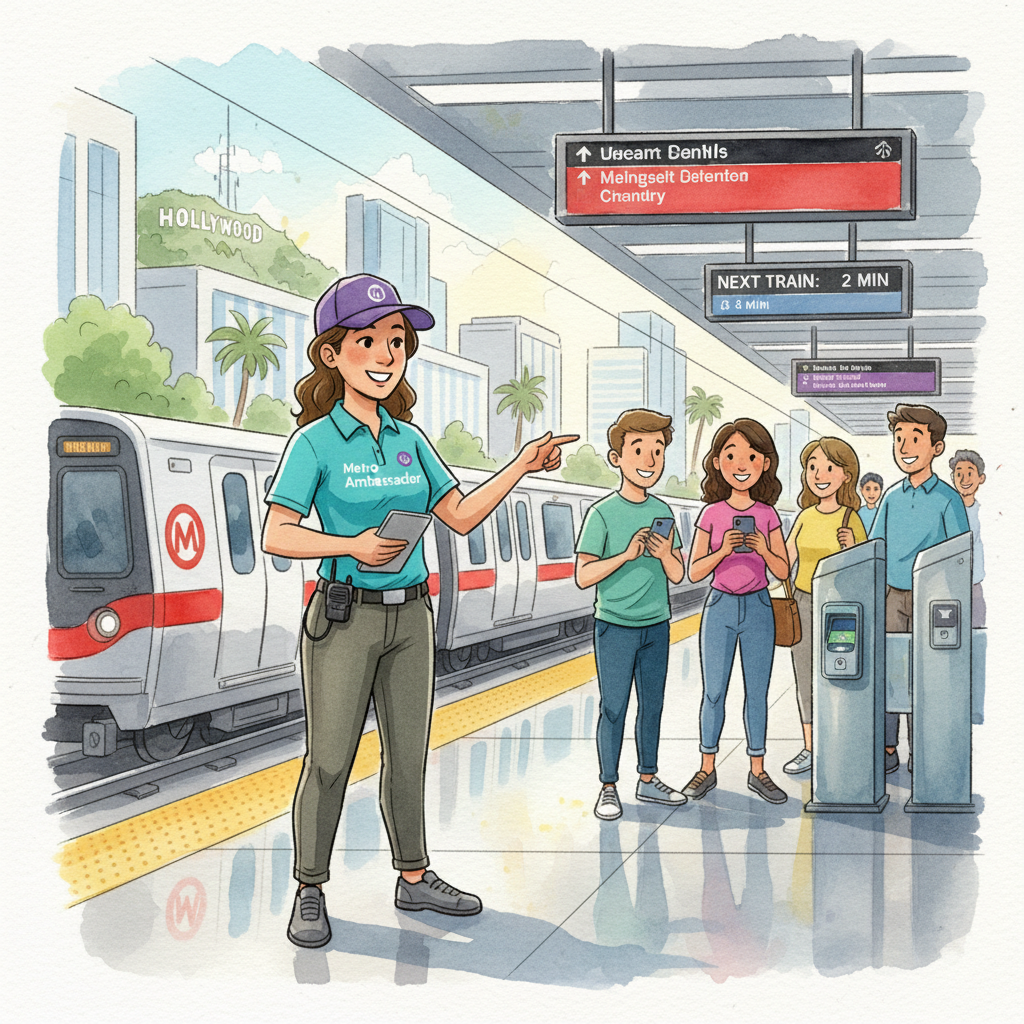 LA Metro Expands Transit Ambassadors Across System