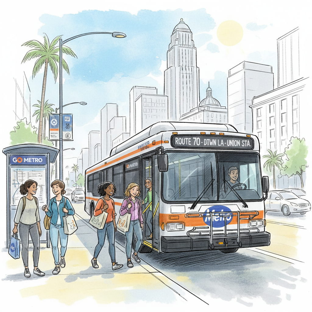 LA Metro Offers Free Rides for Clean Air Day