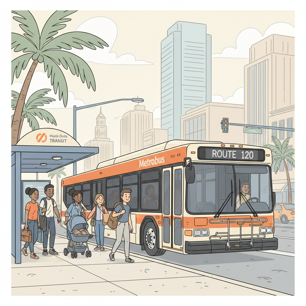Greater Miami's 95 Metrobus Routes Keep County Connected