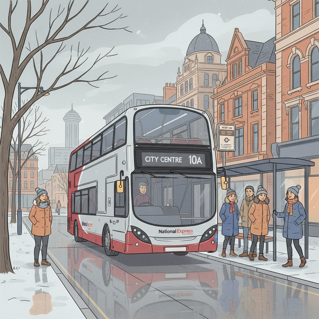 West Midlands Buses Adapt for Holiday Season
