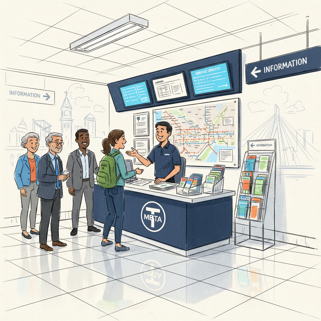 Boston Info Center Opens 5 AM for Early Riders