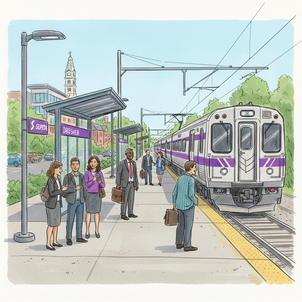 SEPTA Train Delayed — But Real-Time Data Keeps Riders Moving