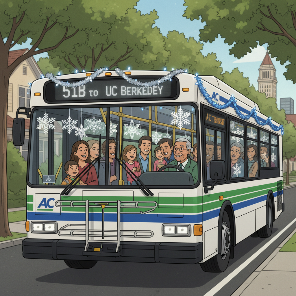 SF Bay Area Transit Turns Holiday Cheer Into Rider Fun