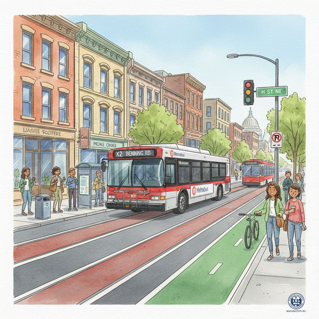 DC H Street Stop Closed — Riders Adapt to Changes