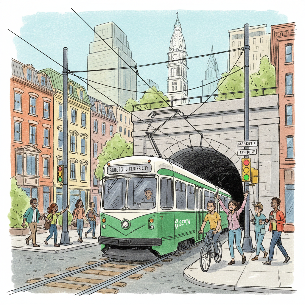 Philadelphia Trolley Tunnel Reopens After Major Repairs