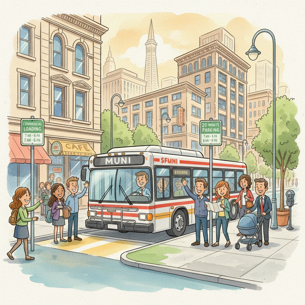 SF Opens Public Input on Curb Zone Redesign