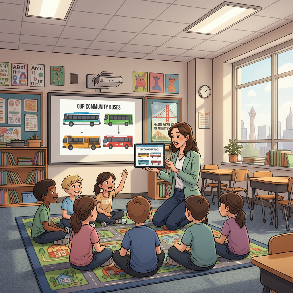 SF Planner Brings Transit Hope to First-Graders