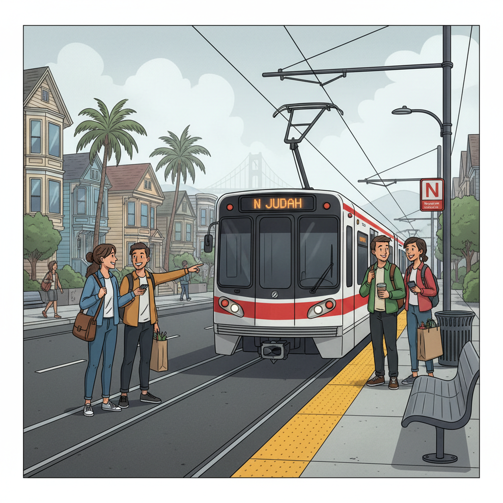 SF N Judah Collision Sparks Swift Service Response