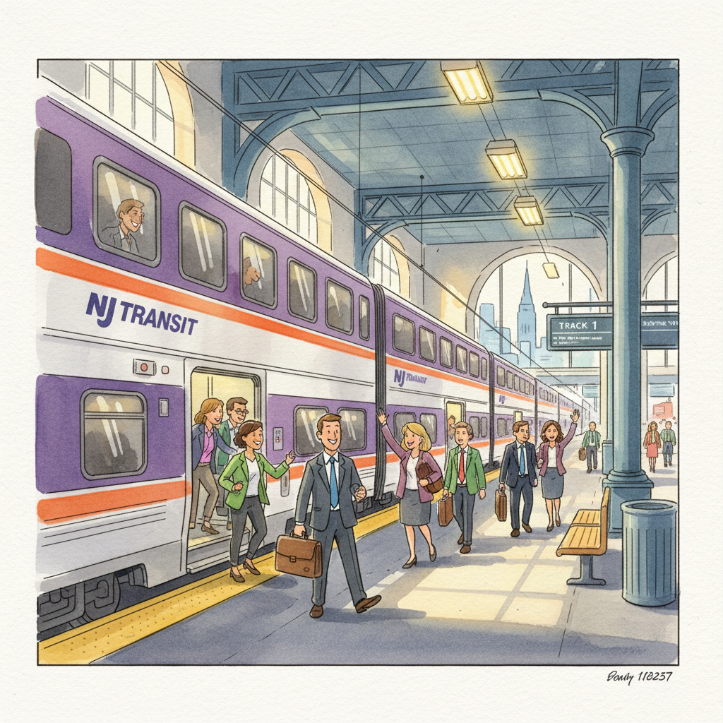 NJ TRANSIT Opens the Books on 2024 Progress