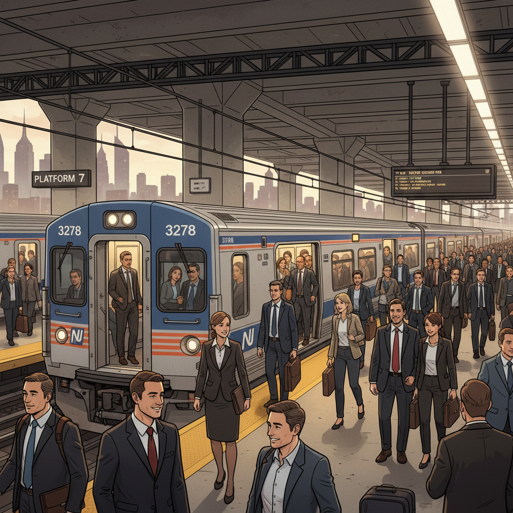 NYC Penn Station Map Helps Commuters Navigate Smarter