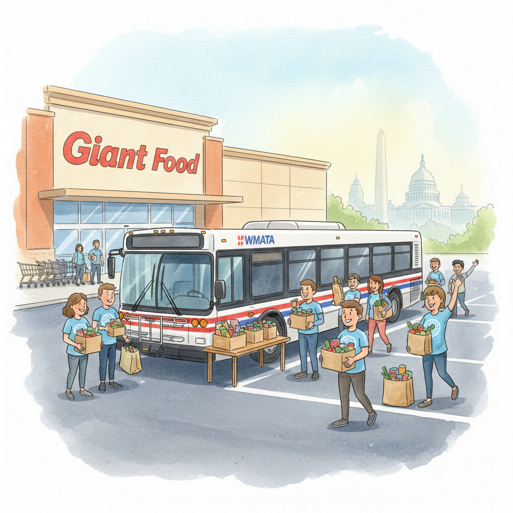 DC-Maryland-Virginia Metro Turns Buses Into Hope