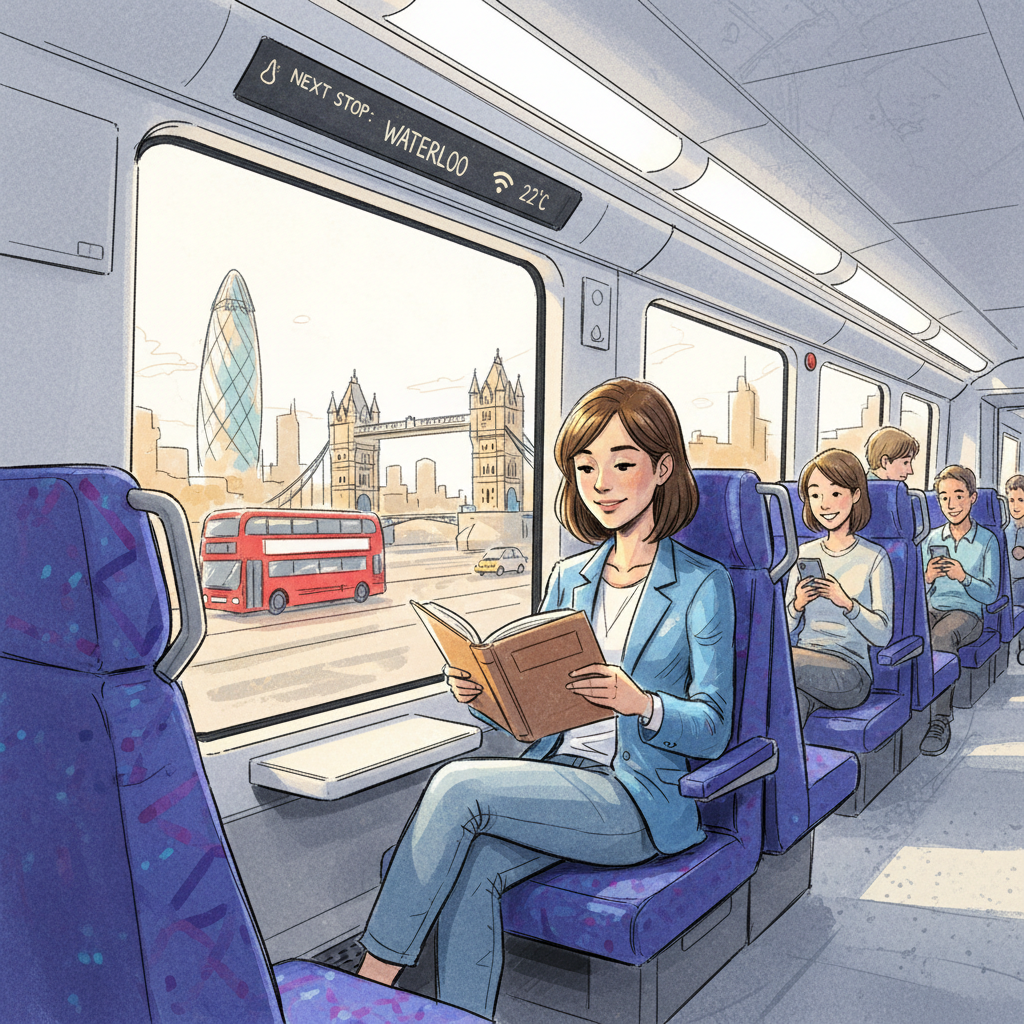 London Rail Turns Commute Time Into Hobby Time