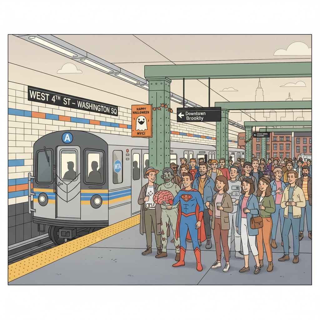 NYC Transit Adapts for Halloween Weekend Maintenance