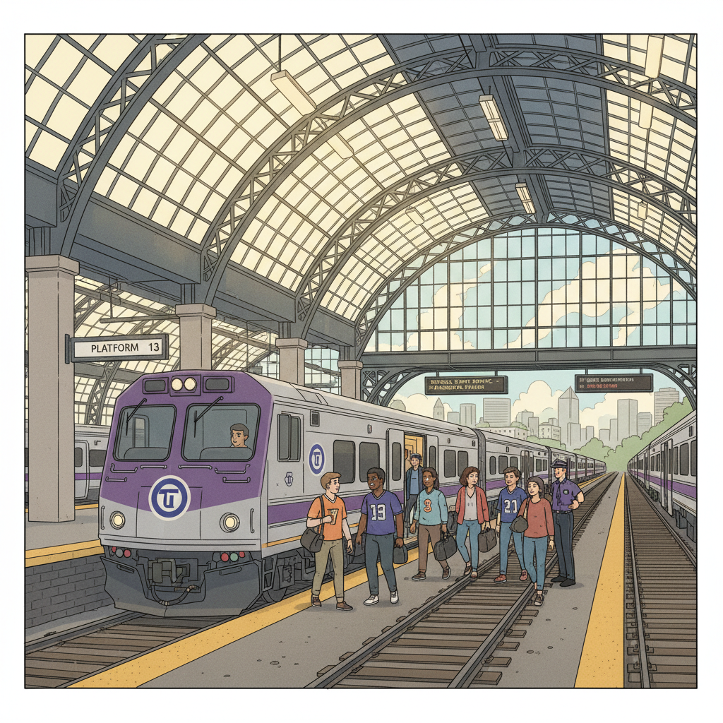 Boston MBTA Adds Direct Rail to Gillette Stadium