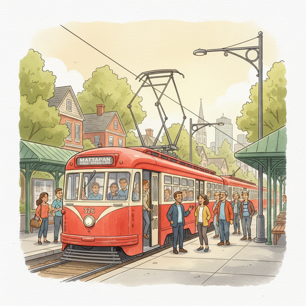 Boston's Historic Mattapan Line Back in Service